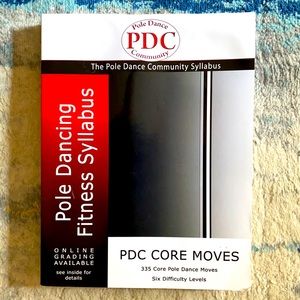 Book - pole dancing fitness syllabus 335 moves